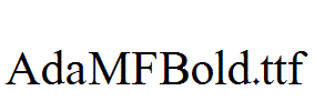 AdaMFBold.ttf