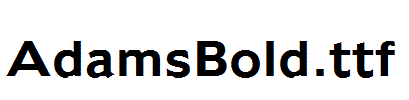 AdamsBold.ttf