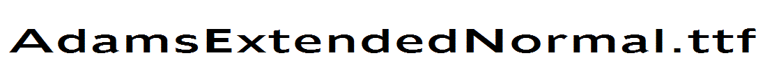 AdamsExtendedNormal.ttf