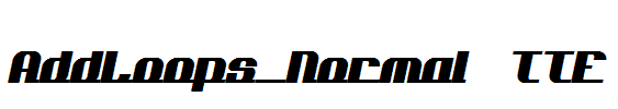 AddLoops_Normal.TTF