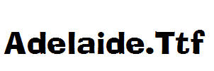 Adelaide.Ttf