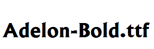Adelon-Bold.ttf