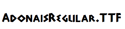AdonaisRegular.TTF