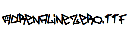 AdrenalineZero.ttf