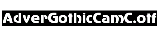 AdverGothicCamC.otf