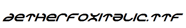 AetherfoxItalic.ttf