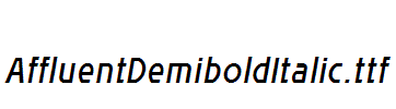 AffluentDemiboldItalic.ttf