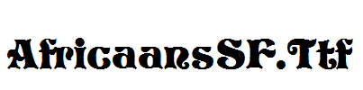 AfricaansSF.Ttf