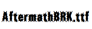AftermathBRK.ttf