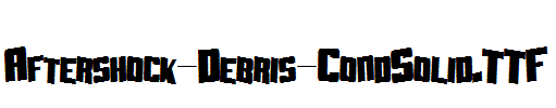 Aftershock-Debris-CondSolid.TTF