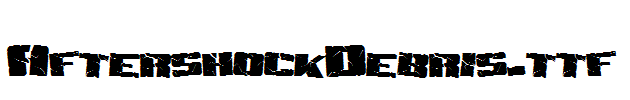 AftershockDebris.ttf