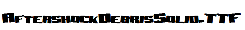 AftershockDebrisSolid.TTF