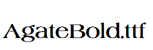 AgateBold.ttf