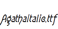 AgathaItalic.ttf