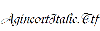 AgincortItalic.Ttf