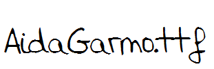 AidaGarmo.ttf