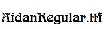AidanRegular.ttf