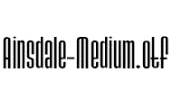 Ainsdale-Medium.otf