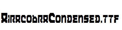 AiracobraCondensed.ttf