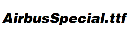 AirbusSpecial.ttf
