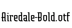 Airedale-Bold.otf