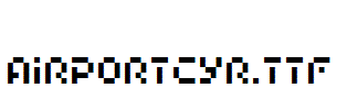 AirportCyr.ttf