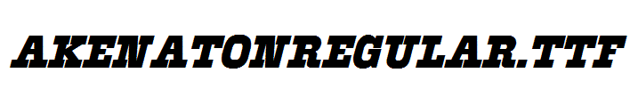AkenatonRegular.ttf