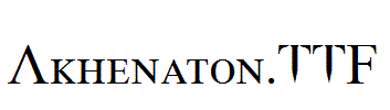 Akhenaton.TTF