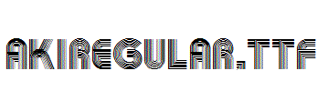 AkiRegular.ttf