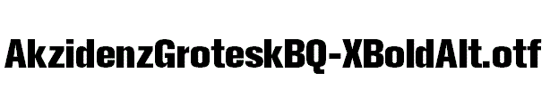 AkzidenzGroteskBQ-XBoldAlt.otf