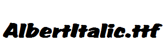 AlbertItalic.ttf