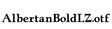 AlbertanBoldLZ.otf