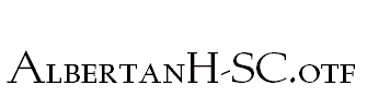 AlbertanH-SC.otf