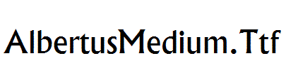 AlbertusMedium.Ttf