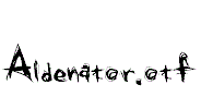 Aldenator.otf
