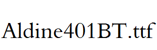 Aldine401BT.ttf