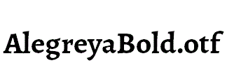 AlegreyaBold.otf