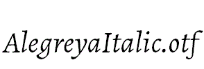 AlegreyaItalic.otf