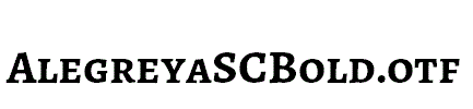 AlegreyaSCBold.otf