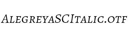 AlegreyaSCItalic.otf