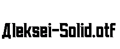 Aleksei-Solid.otf