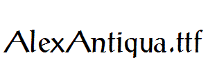 AlexAntiqua.ttf