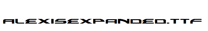 AlexisExpanded.ttf