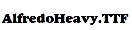 AlfredoHeavy.TTF