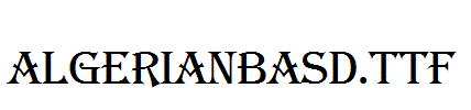 AlgerianBasD.TTF