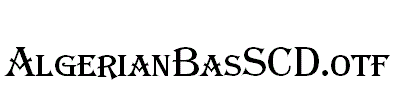 AlgerianBasSCD.otf