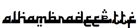 AlhambraDeep.TTF