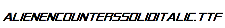 AlienEncountersSolidItalic.TTF