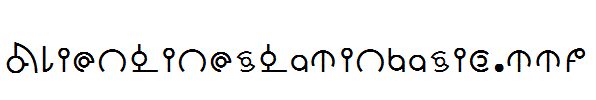 AlienLinesLatinbasic.ttf