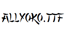 AllYoko.ttf